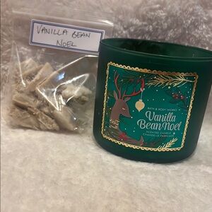 Bath & Body Works Vanilla Bean Noel Leftover Wax Melts